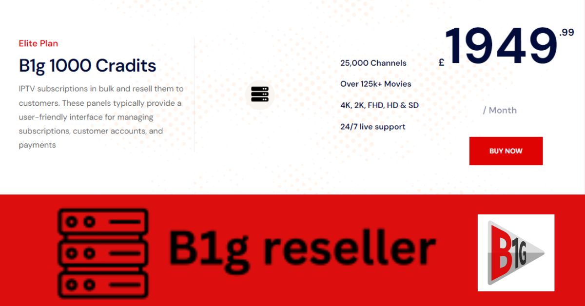 Best reseller IPTV UK Panel Provider